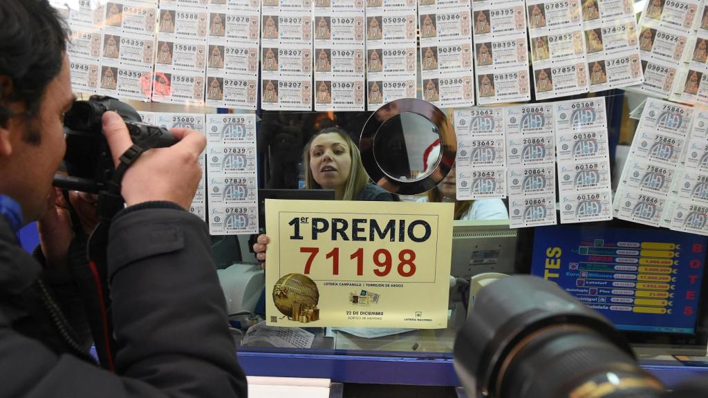 La administración de Lotería de Torrejón de Ardoz.