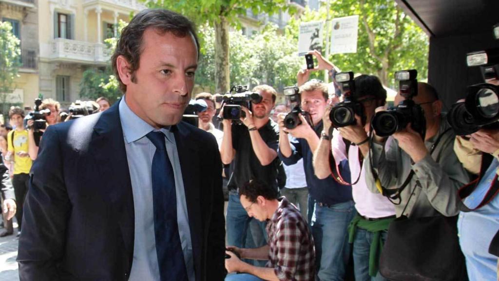 Sandro Rosell, expresidente del F.C. Barcelona.