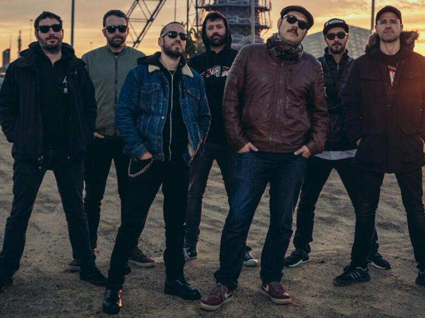 Riot Propaganda, grupo de rapcore formado por los Chikos del Maíz y Habeas Corpus.