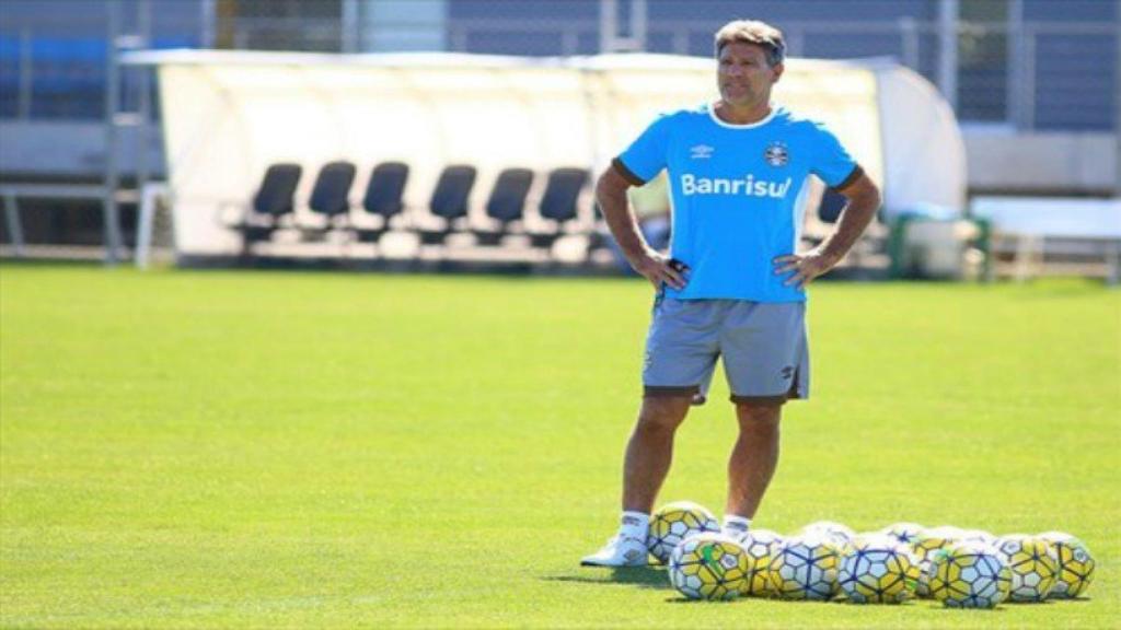 Renato Gaúcho, entrenador de Gremio. Foto: gremio.net
