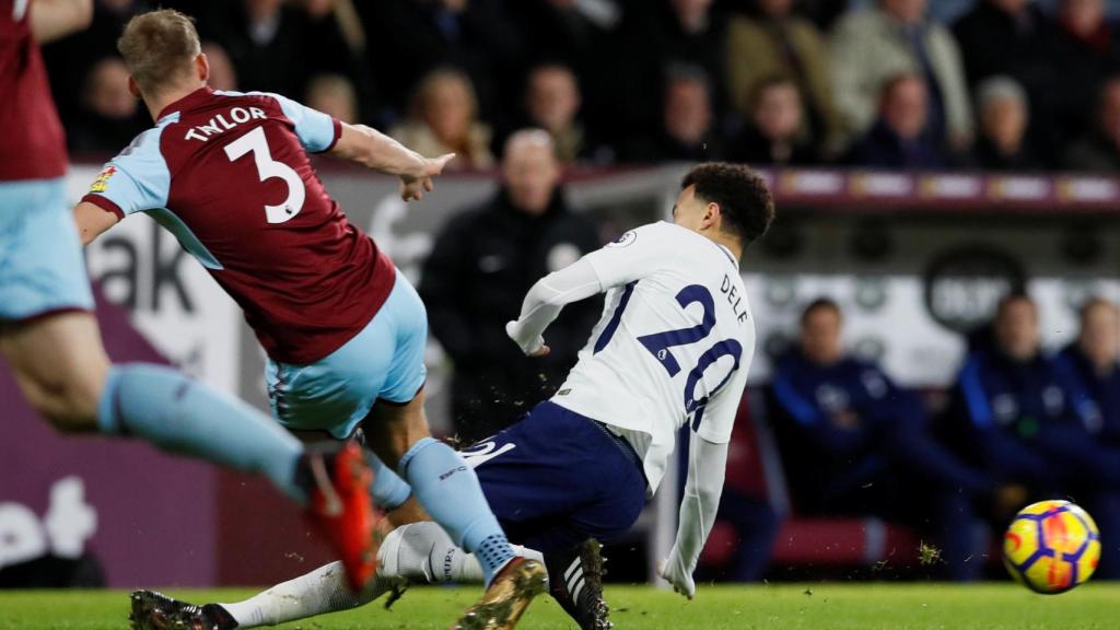 El Burnley - Tottenham de hace unos días.