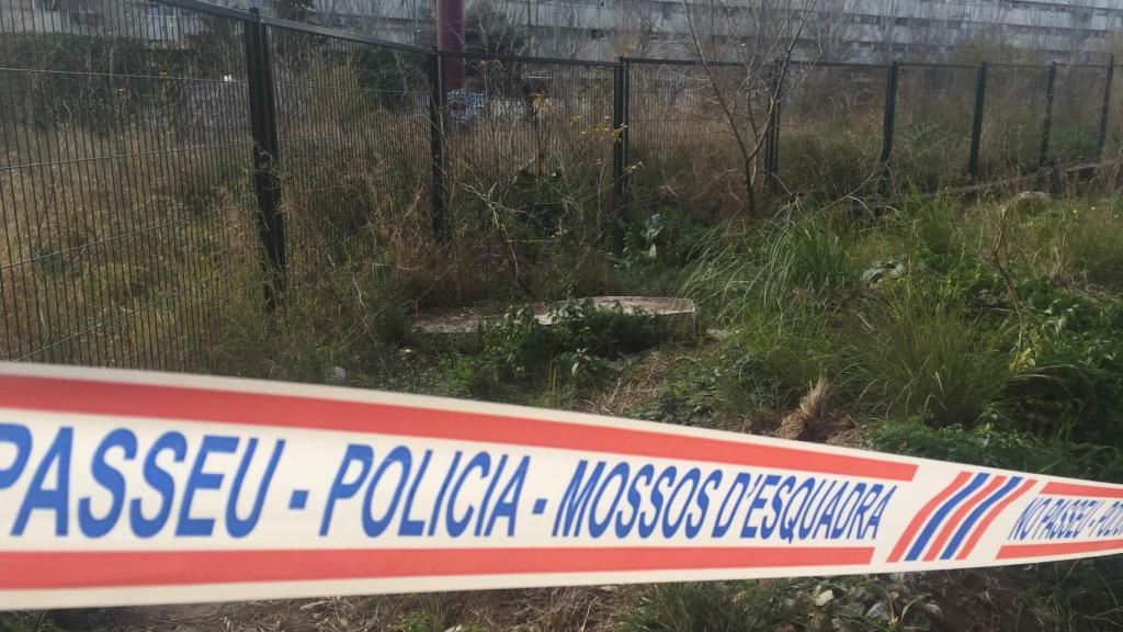 Lugar donde se enterró el cadáver.