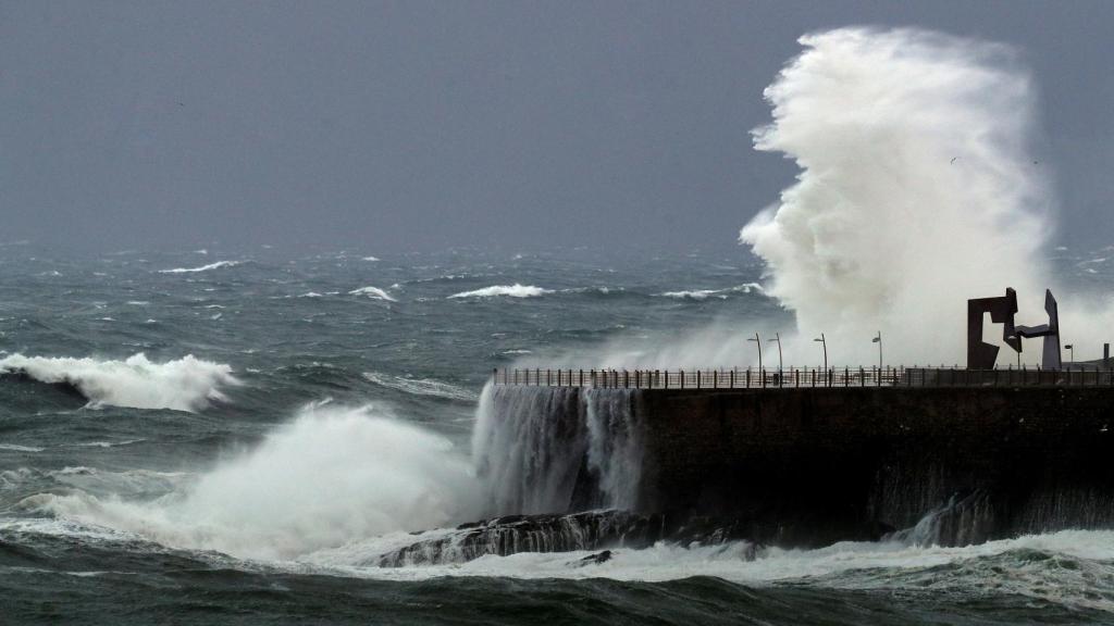 Rachas de viento en San Sebastián