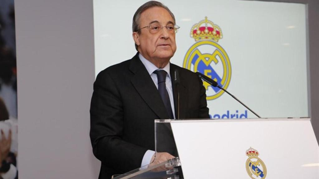 Florentino Pérez, presidente del Real Madrid CF
