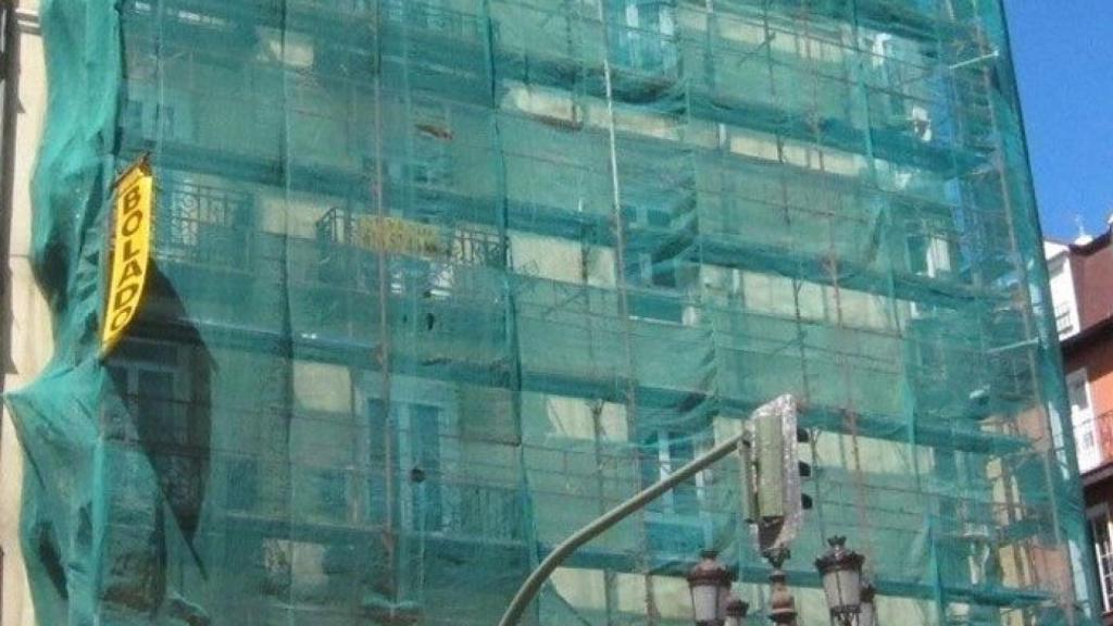 Edificio en rehabilitación.