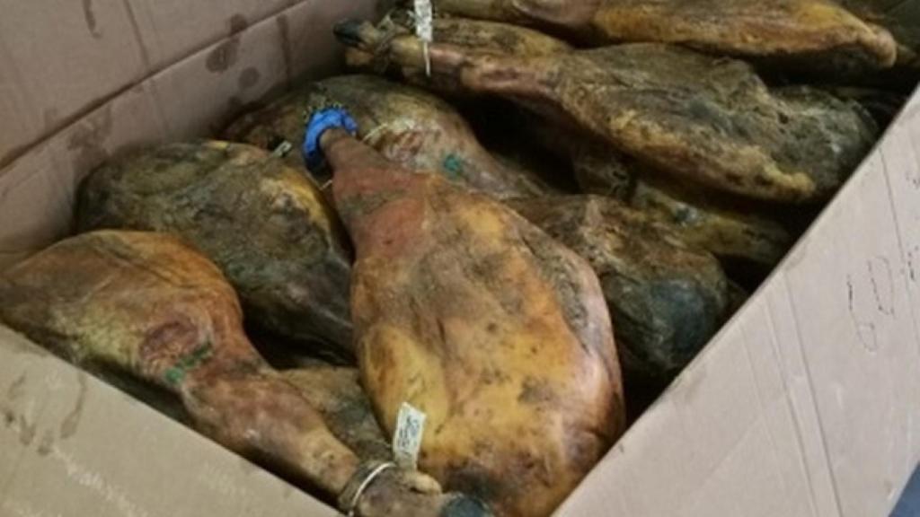 zamora policia jamones robados01