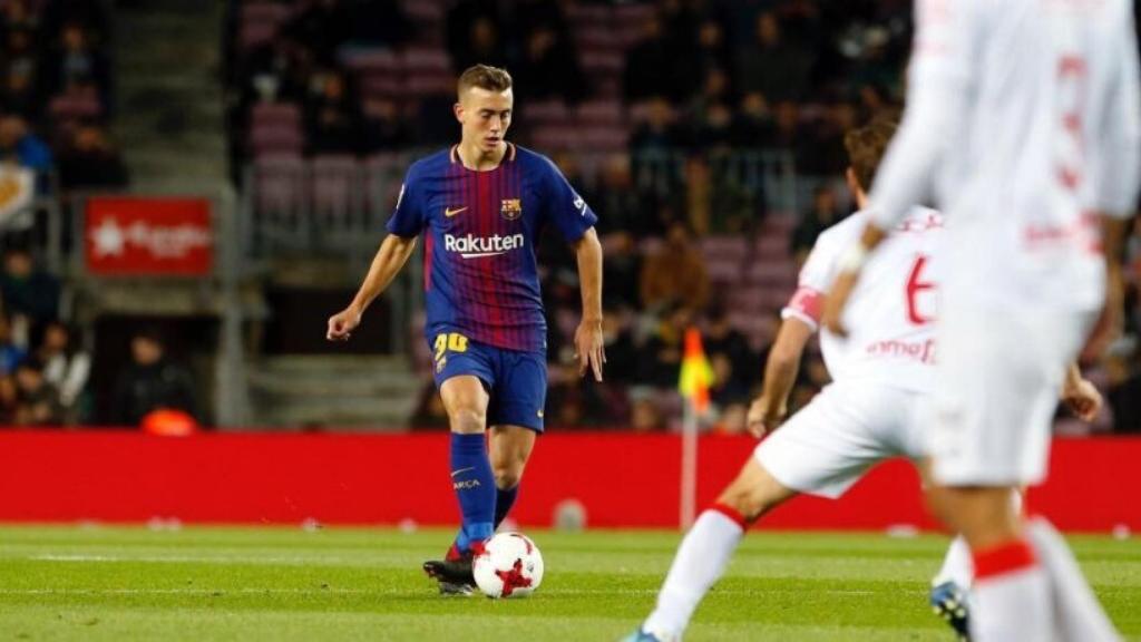 Oriol Busquets, jugador seguido por el Madrid. Foto: Twitter (@oriolbusquets8).