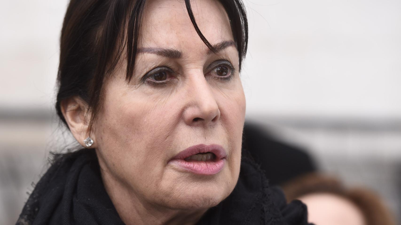 La familia Martínez-Bordiú Franco unida en el adiós a Carmen Franco