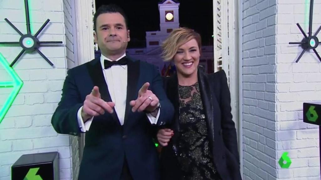 Iñaki López y Cristina Pardo.