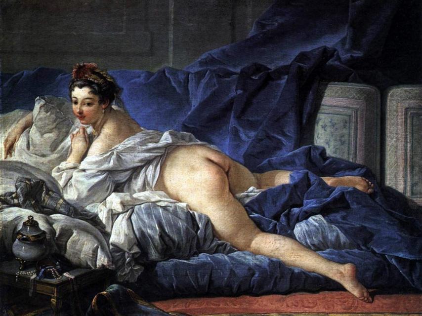 La Odalisca de Francois Boucher, pintada en 1745.