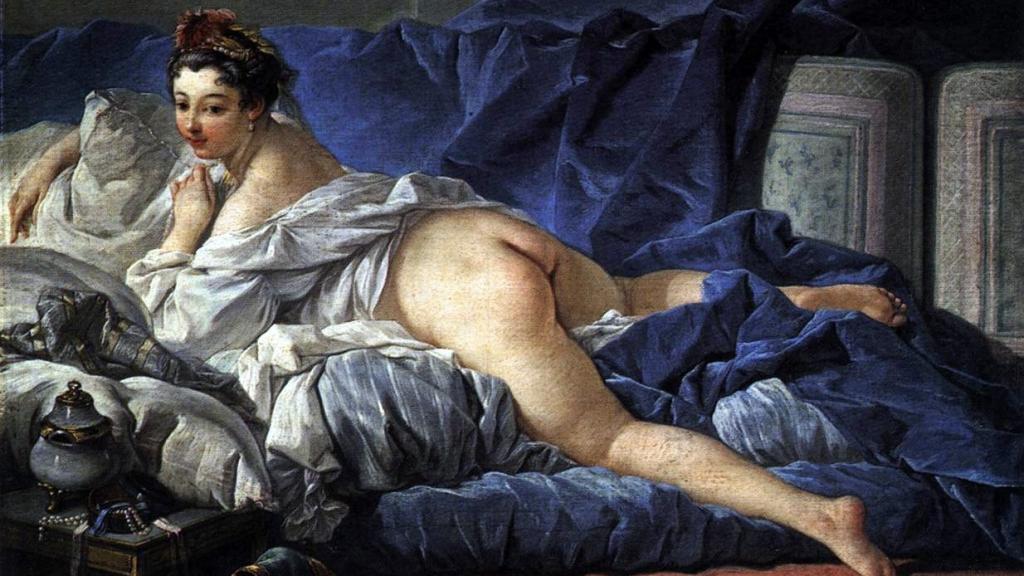 La Odalisca de Francois Boucher, pintada en 1745.