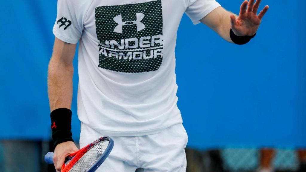 Murray, en un entrenamiento este lunes en Brisbane.