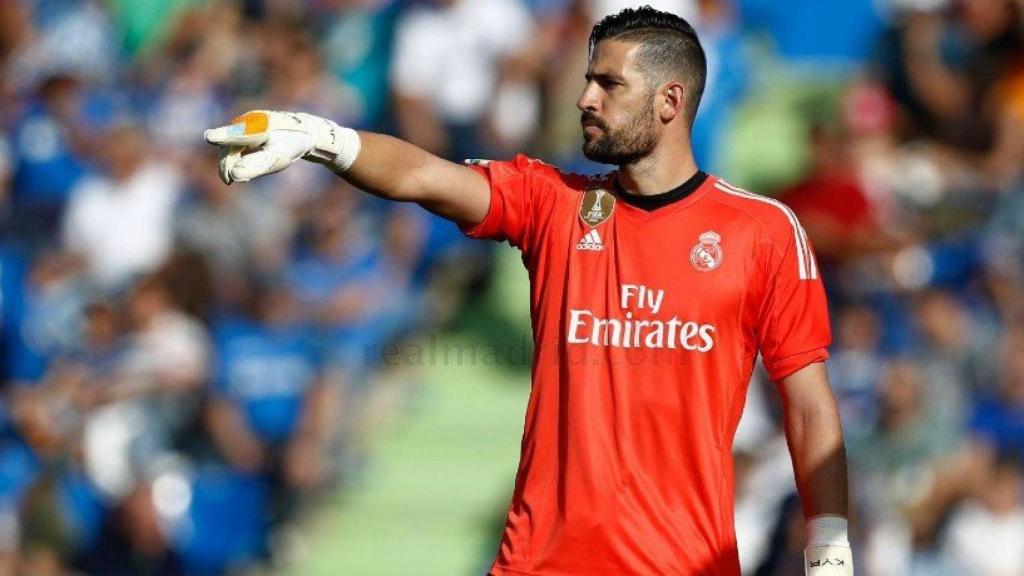 Kiko Casilla, durante un partido de la temporada pasada