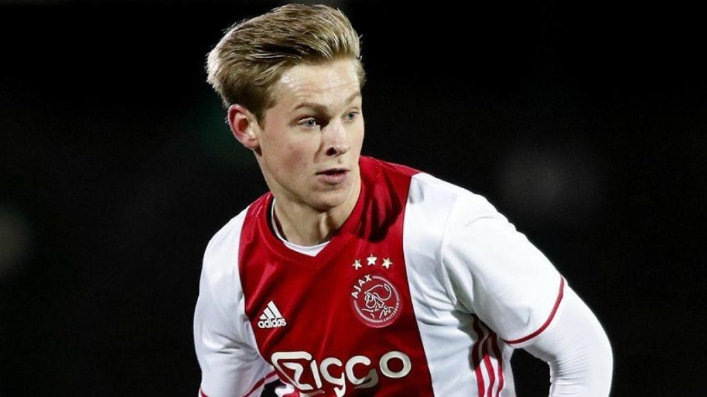 De Jong, jugador del Ajax. Foto: ajax.nl