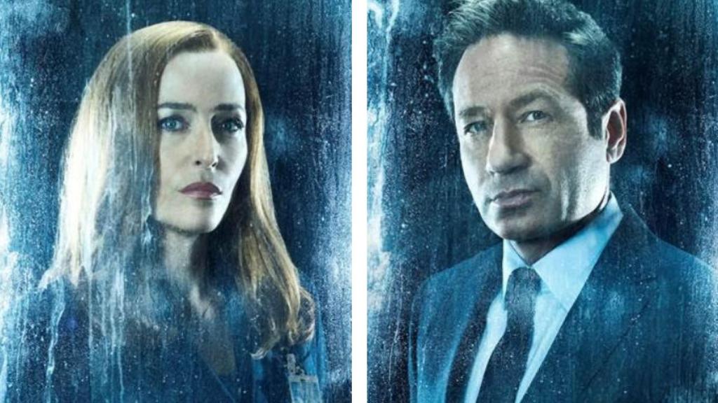 David Duchovny y Gillian Anderson