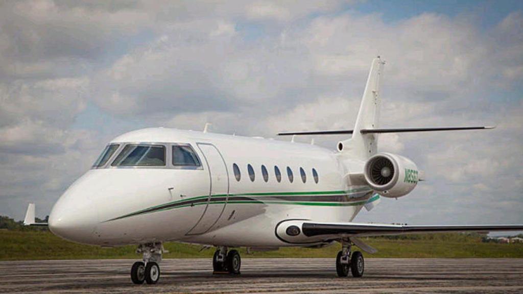 El modelo del avión de Cristiano Ronaldo y de Antonio Banderas