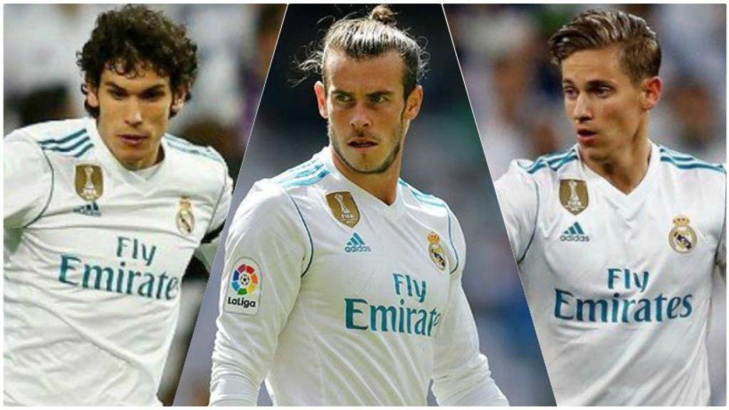Vallejo, Bale y Marcos Llorente