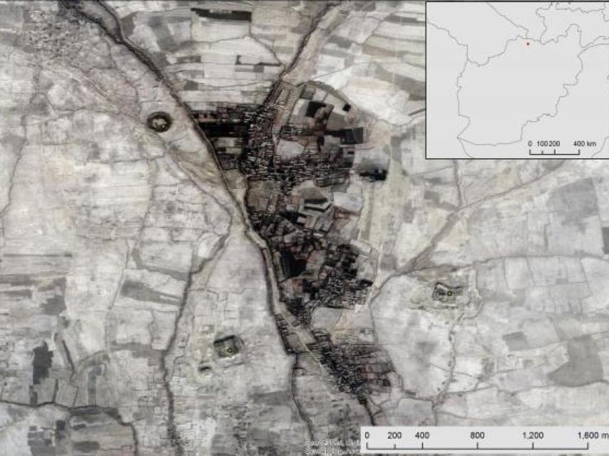 Un ejemplo de tres nuevos lugares catalogados.