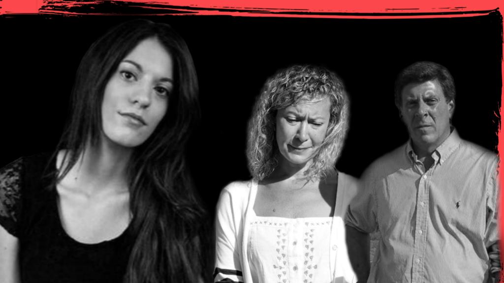 Diana Quer, Diana López-Pinel y Juan Carlos Quer.