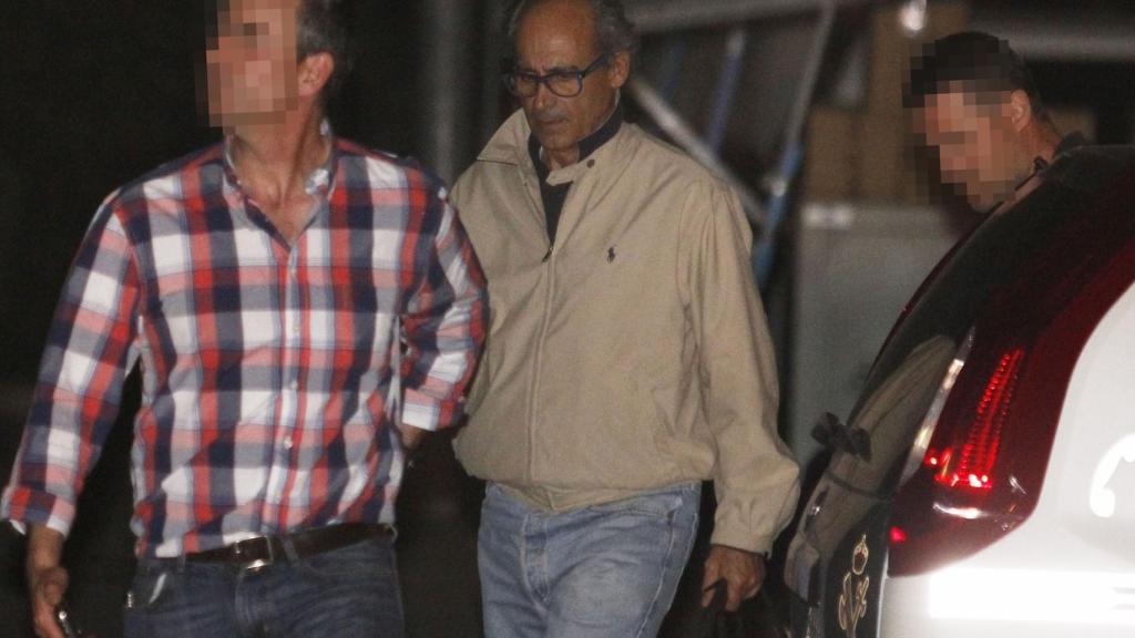 Edmundo Rodríguez Sobrino, el día de su detención en el marco de la Operación Lezo.