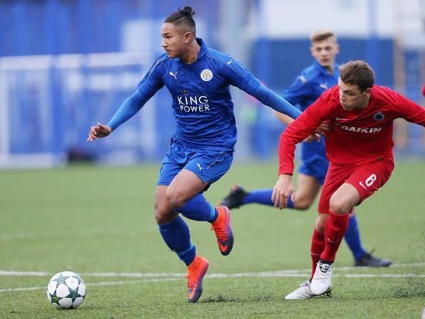 Faiq Bolkiah, durante un partido con el Leicester.