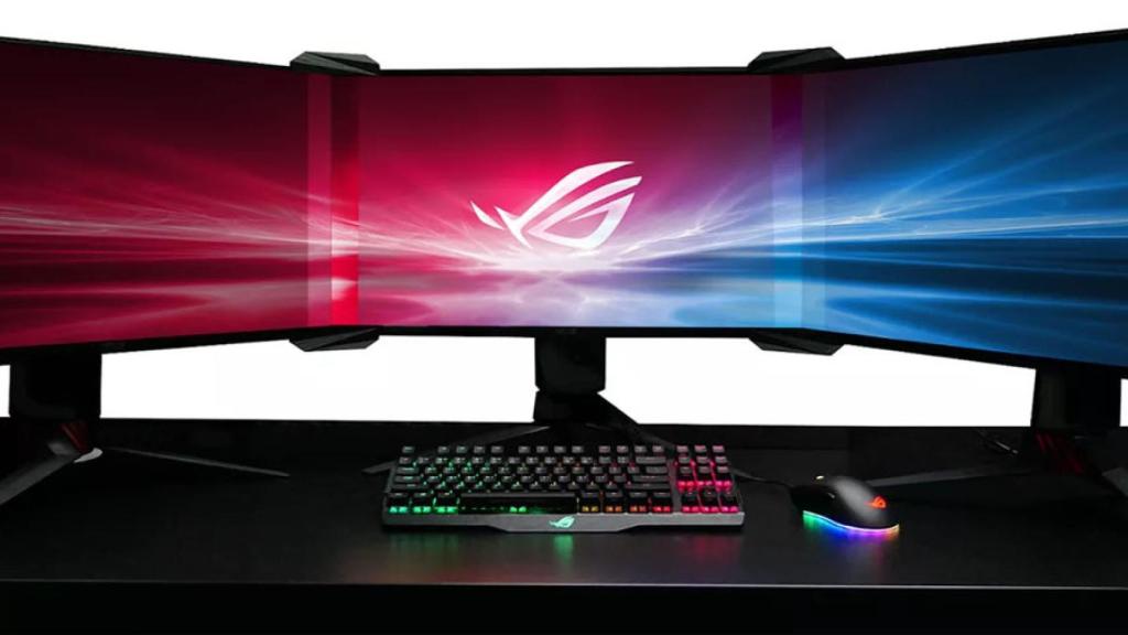 asus rog republic of gamers eliminar biseles marcos Bezel-free Kit