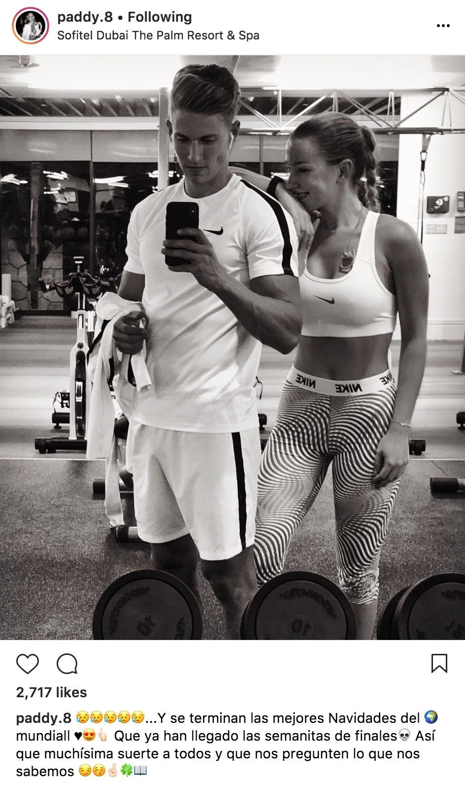 Patricia Noarbe, novia de Marcos Llorente