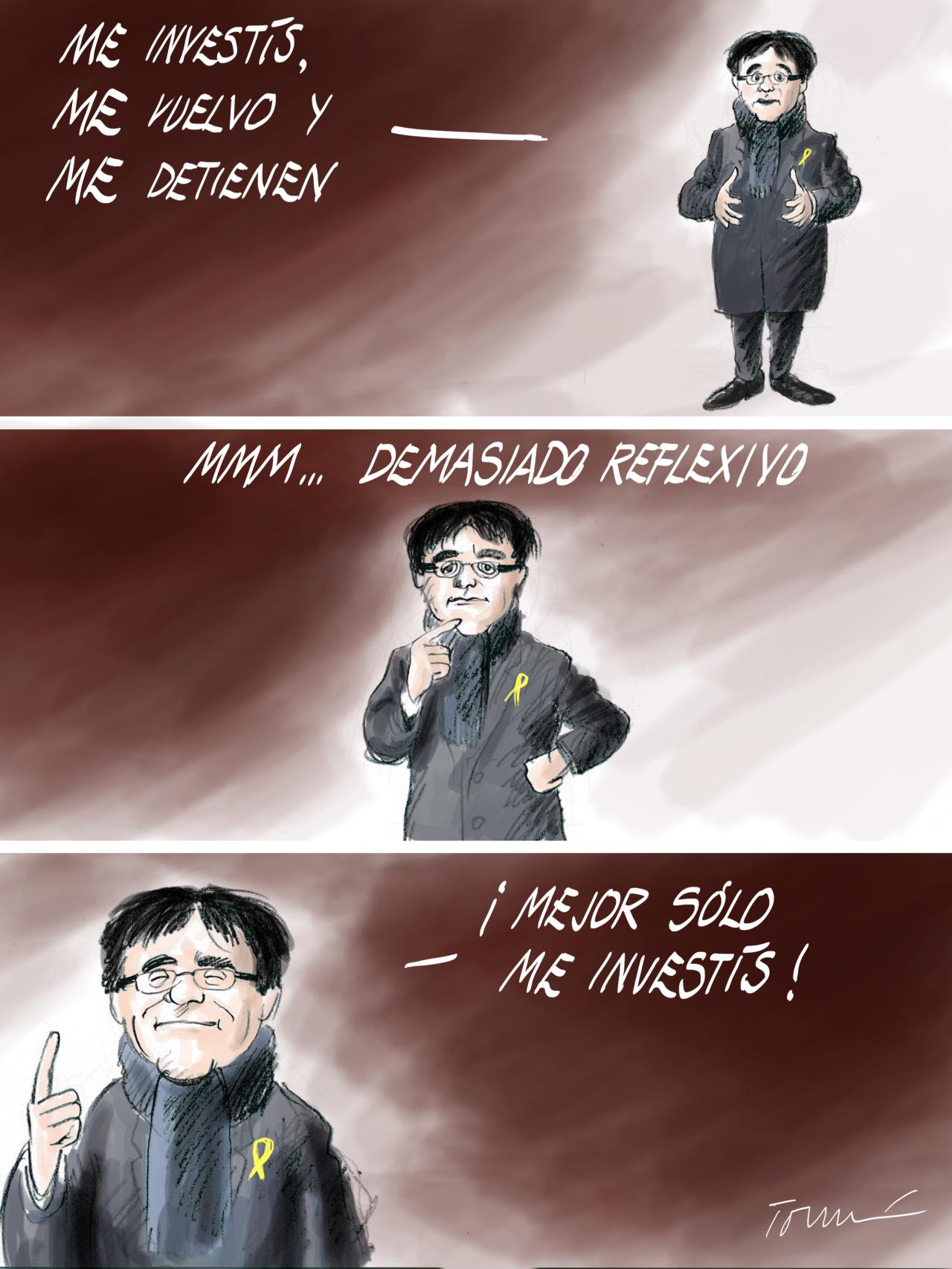 El plan de Puigdemont