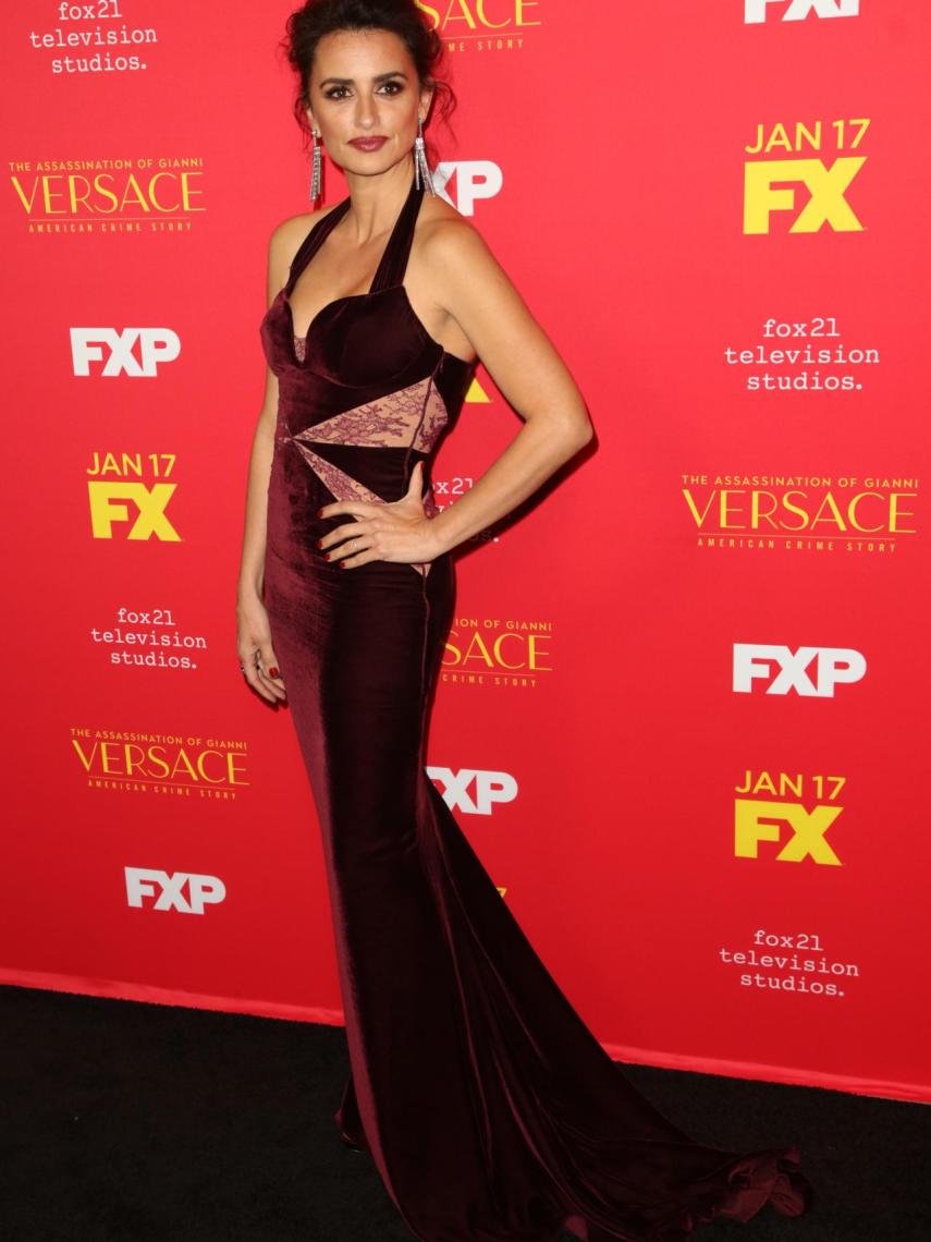 Penélope Cruz en el estreno de American Crime Story.