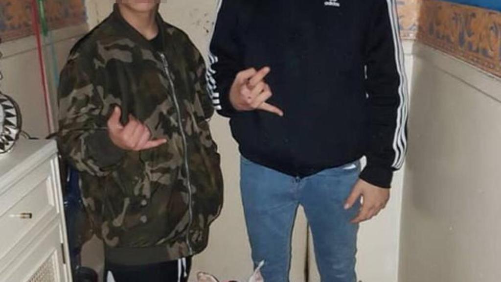 Imagen de los dos supuestos autores de la muerte de Ibon Urrengoetxea.