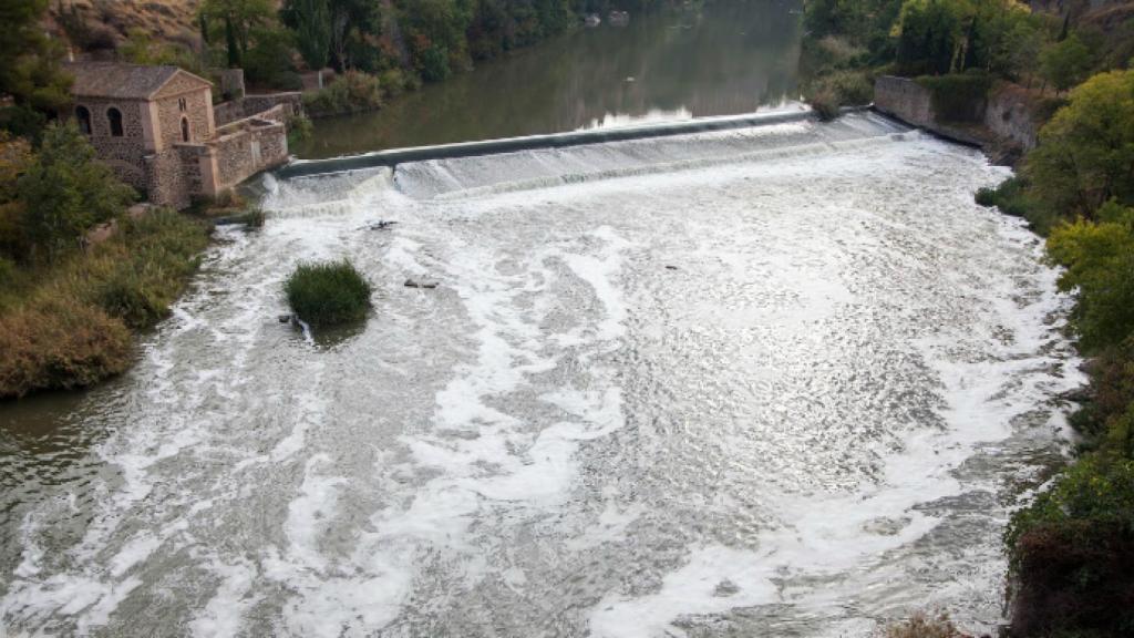 El río Tajo a su paso por Toledo
