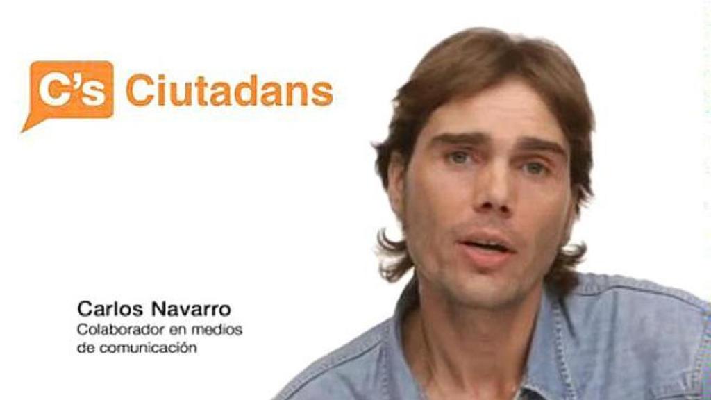 Carlos cuando se adentró en el mundo de la política.