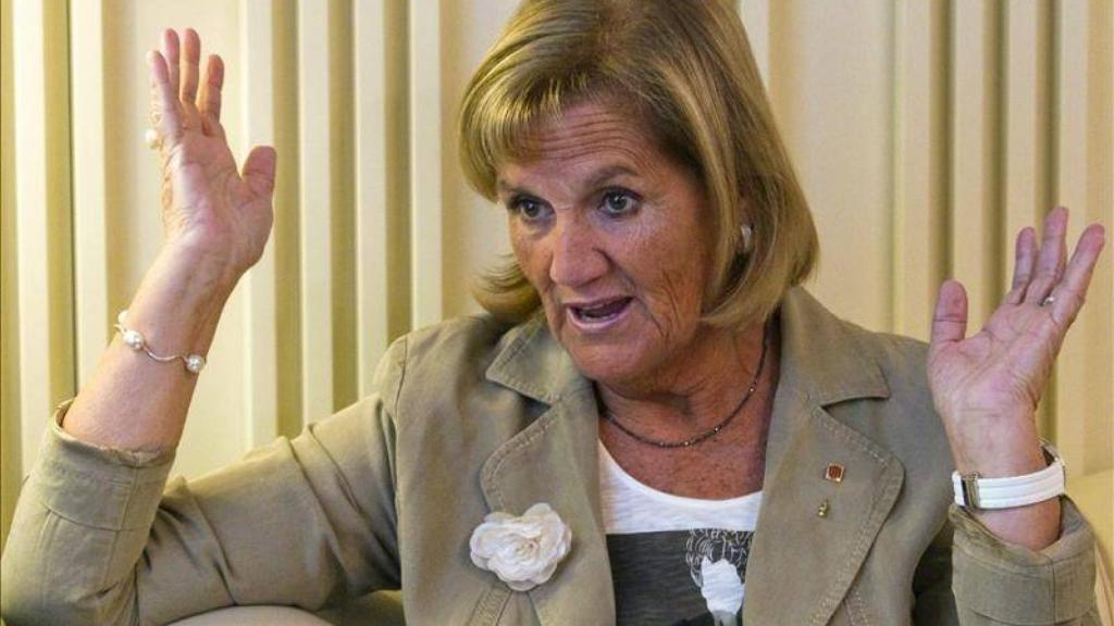 Núria de Gispert, presidenta del Parlamento catalán entre 2010 y 2015