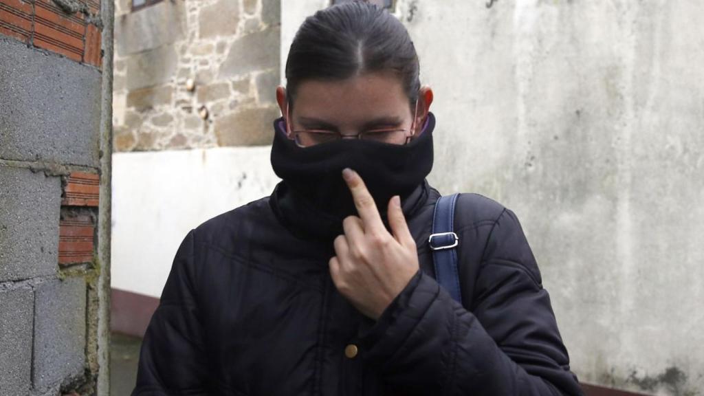 Rosario Rodríguez tras declarar ante el juez.