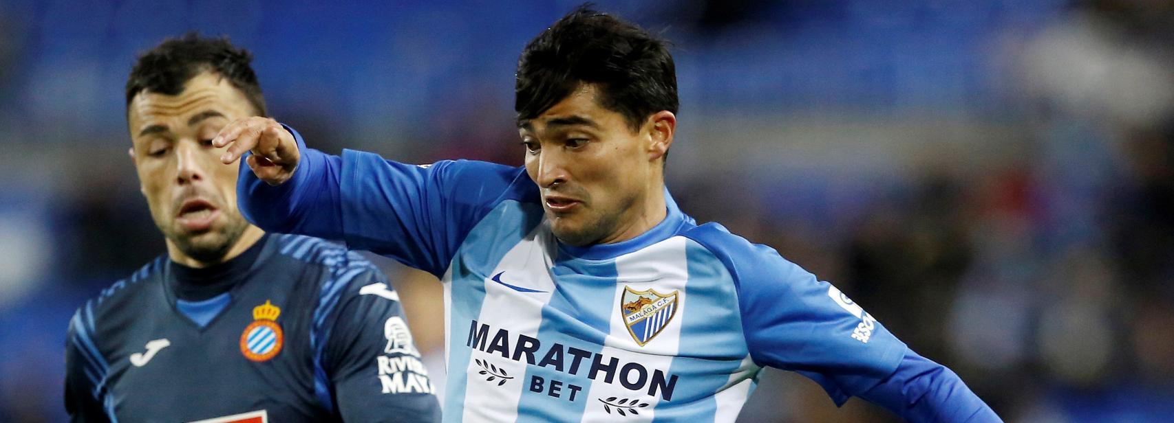 Chory Castro en el partido ante el Espanyol.