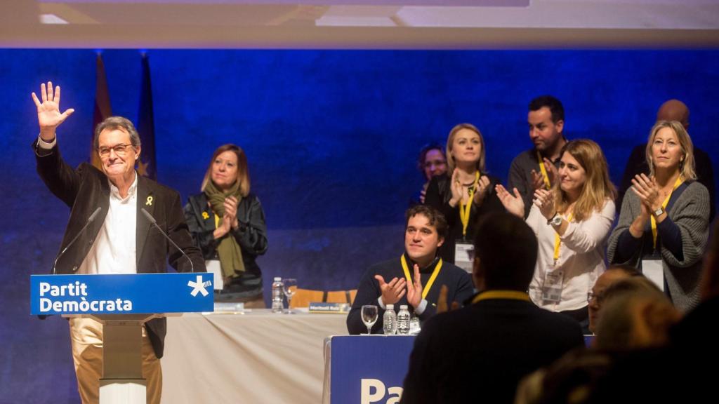 Mas se despide de los militantes del PDeCat