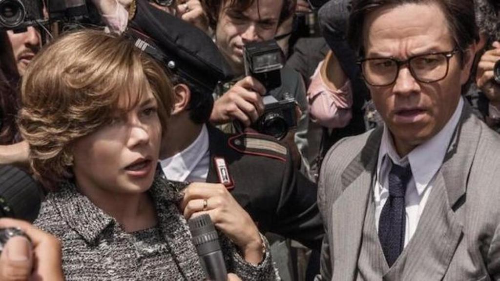 Michelle Williams y Mark Wahlberg, en una escena de la película.