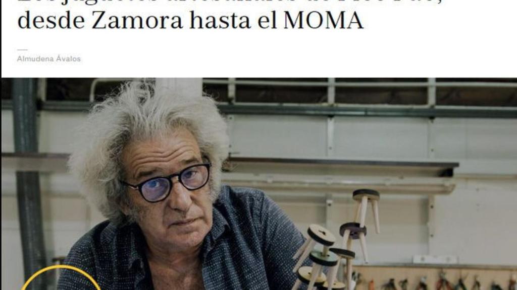 zamora el pais semanal juguetes artesanales