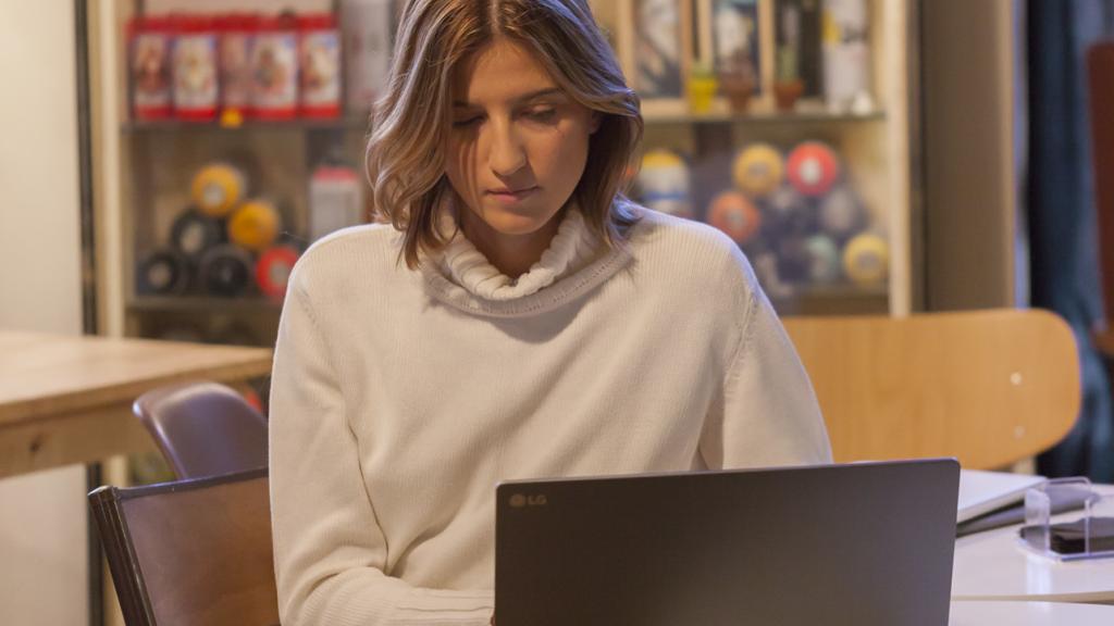 LG Gram es perfecto para trabajos creativos.