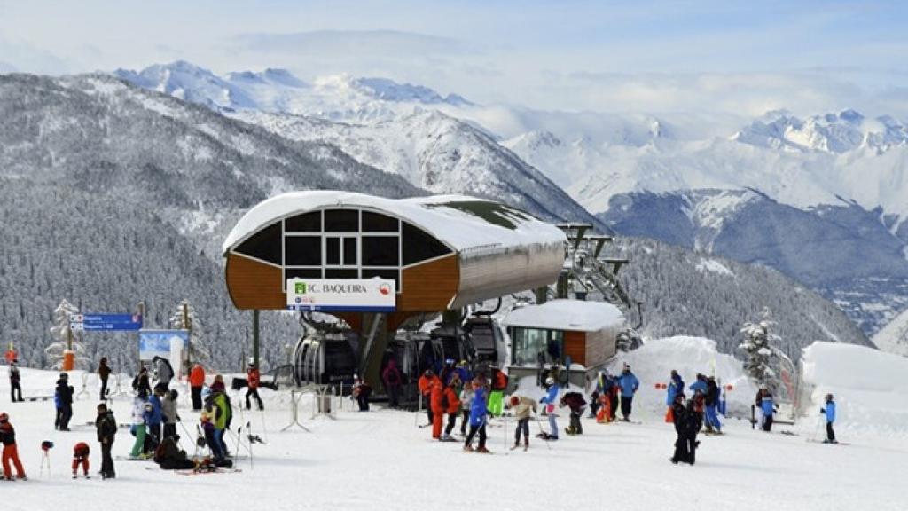 La estación de esquí de Baqueira Beret