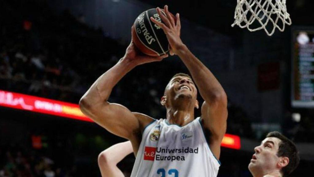 Tavares, en un partido con el Madrid