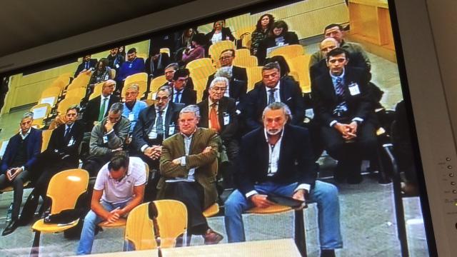Los acusados de Gürtel Valencia, ante el juez.