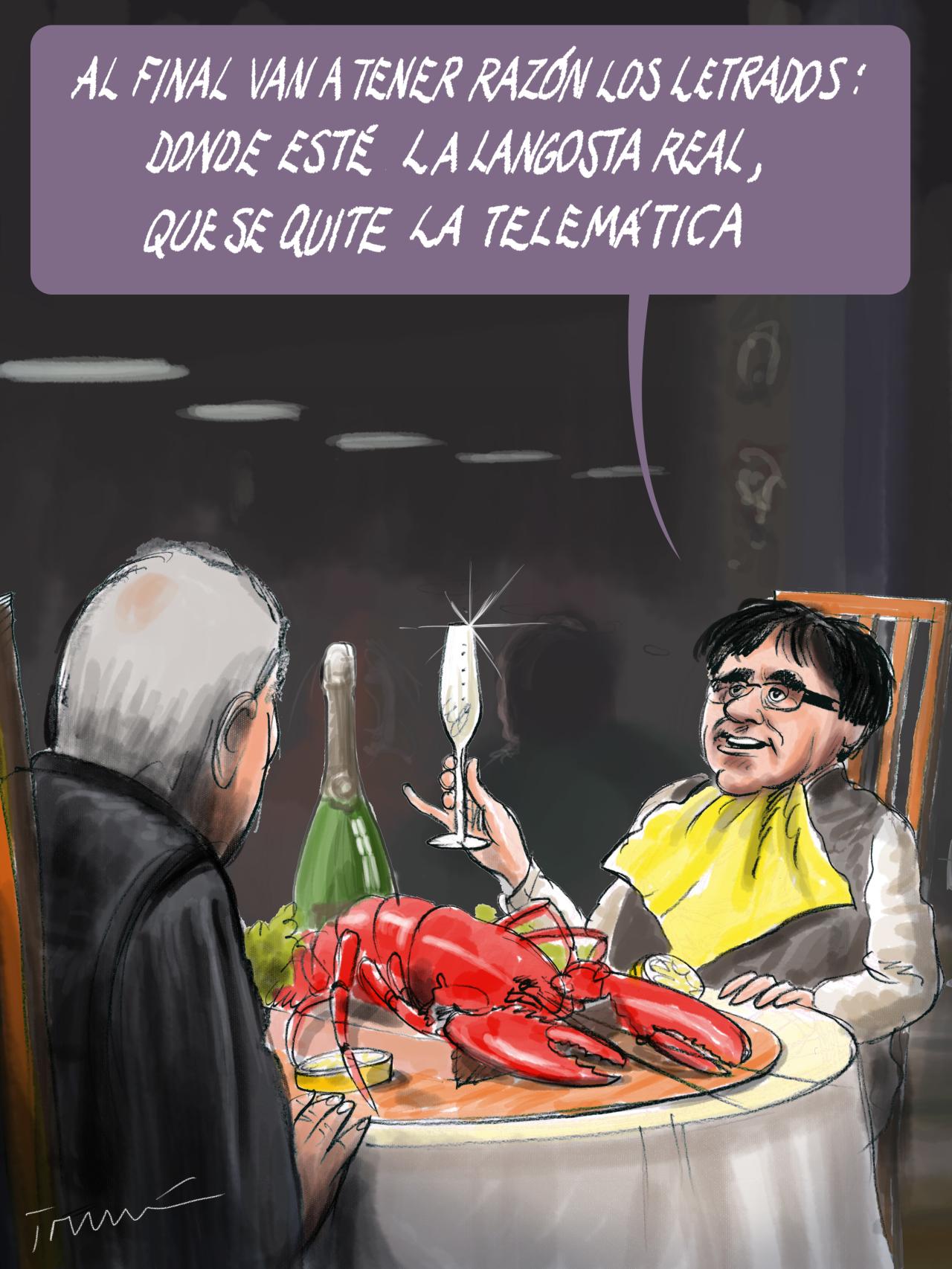 La langosta de Puigdemont