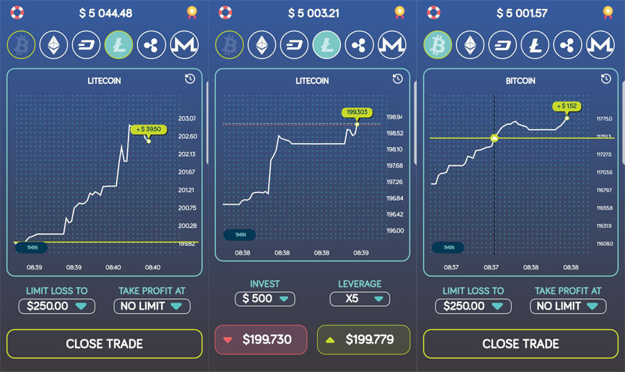 bitcoin flip inversion criptomonedas simulador