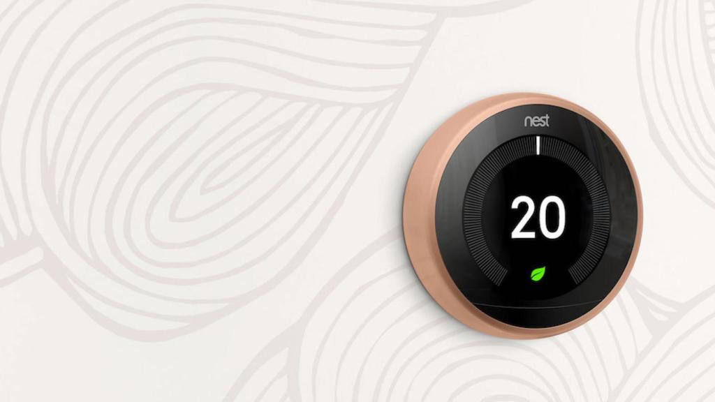 Termostato inteligente de Nest.