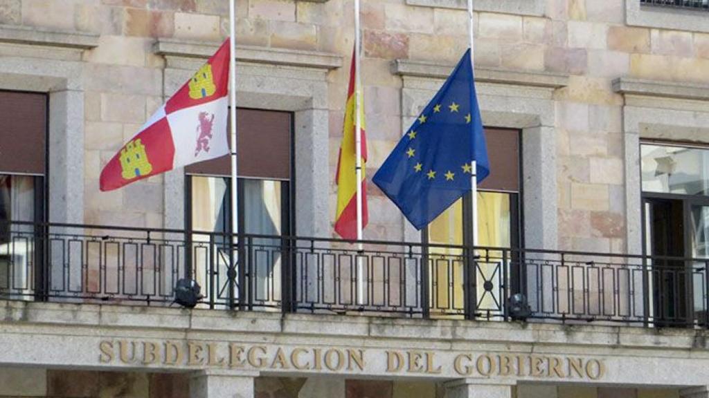 zamora subdelegacion banderas media asta