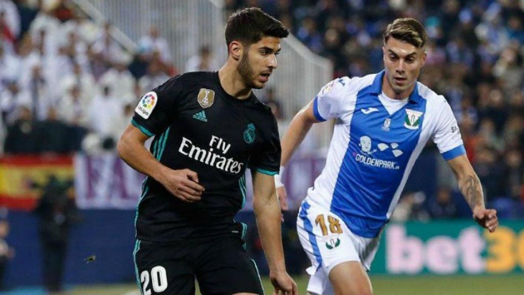 Asensio, en Butarque