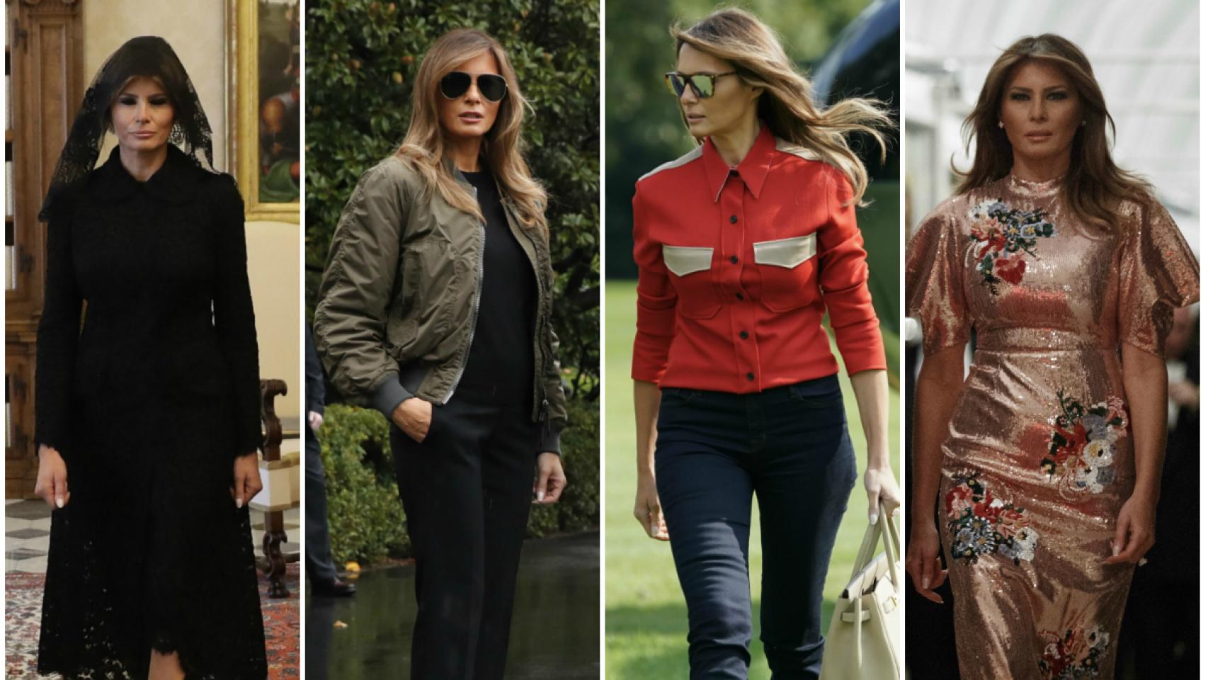 El año presidencial de Melania Trump en 10 looks