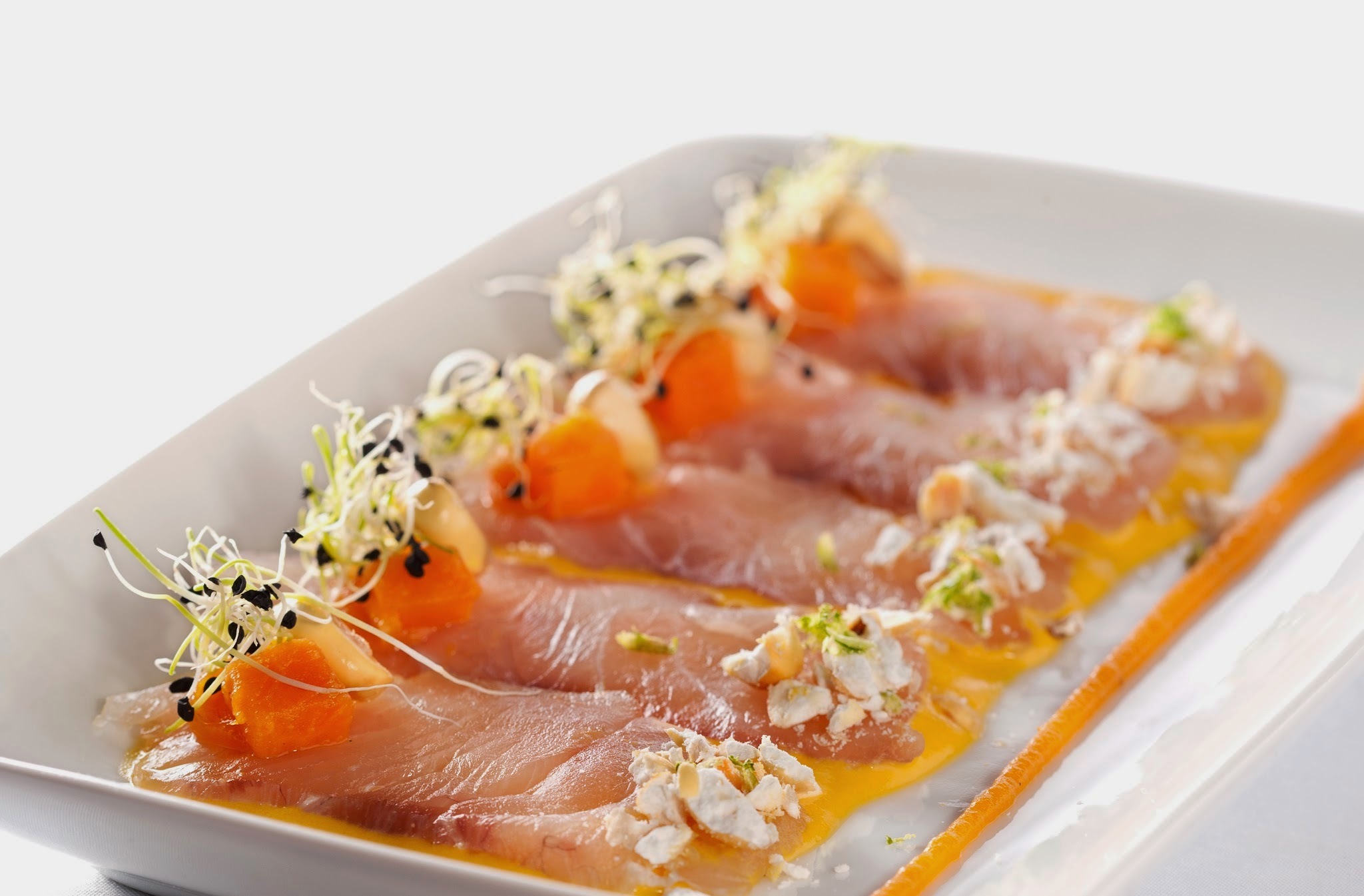 Ronda 14 - Tiradito a la crema de ají amarillo