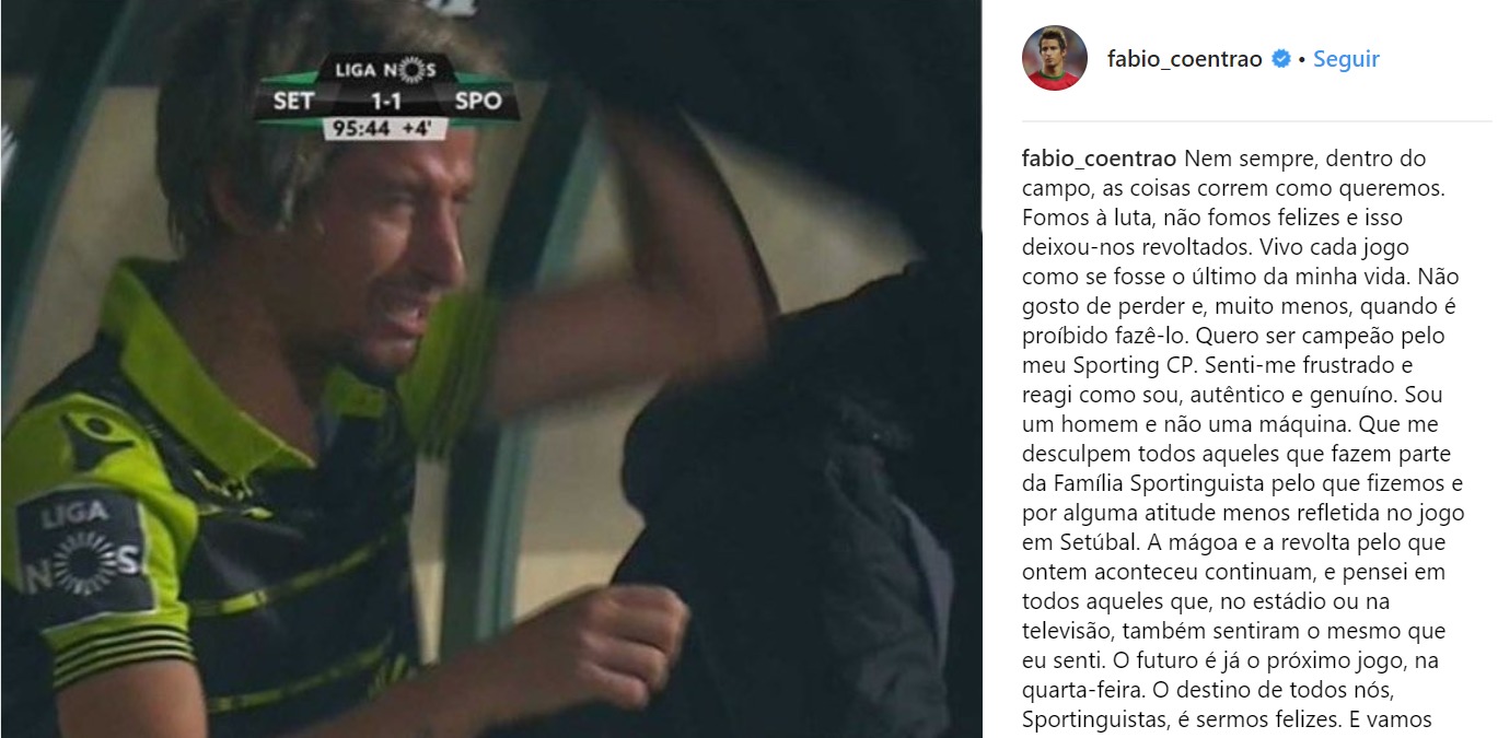 Coentrao explica sus lágrimas con el Sporting: Vivo cada partido como si fuese el último